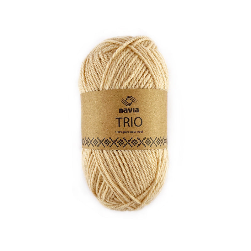 Navia Yarn 372 almond buff Trio