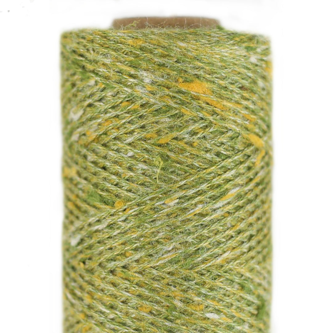 BC Garn Yarn 22 Green Fantasy Tussah Tweed