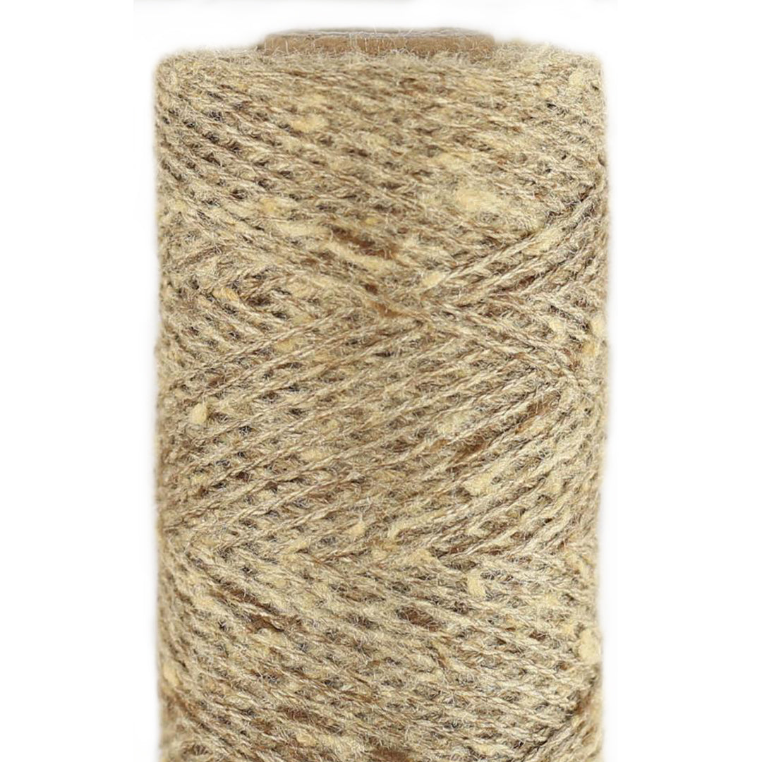 BC Garn Yarn 24 Tan Brown Tussah Tweed