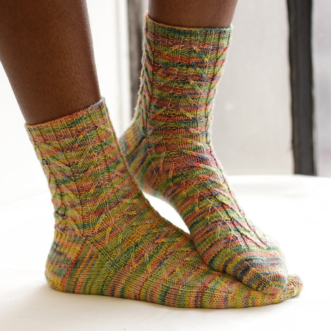 Harper Socks by Jennifer Burke