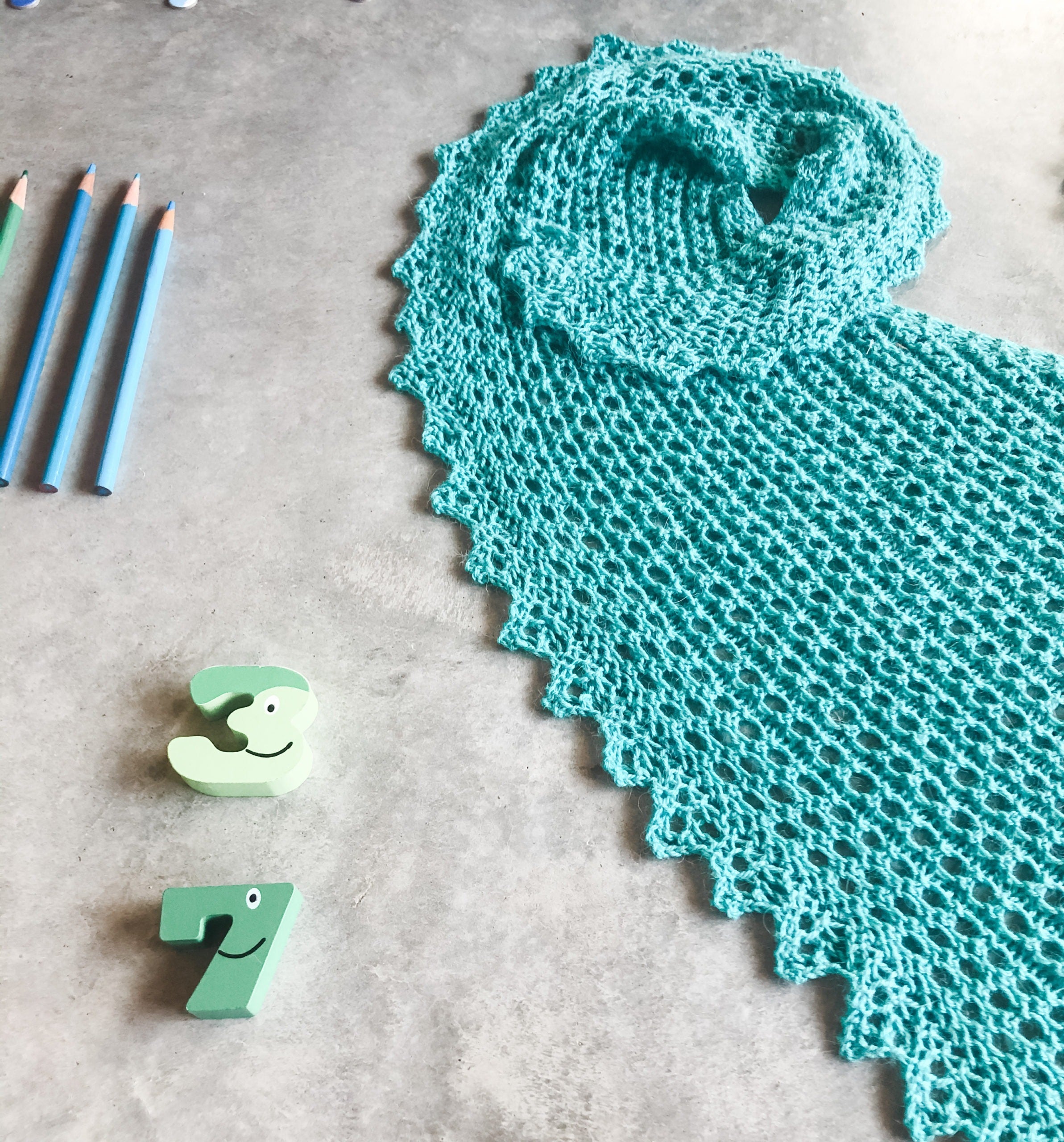 Lily of the Valley Shawl by Courtney Kelley in Kelbourne Woolens Perennial